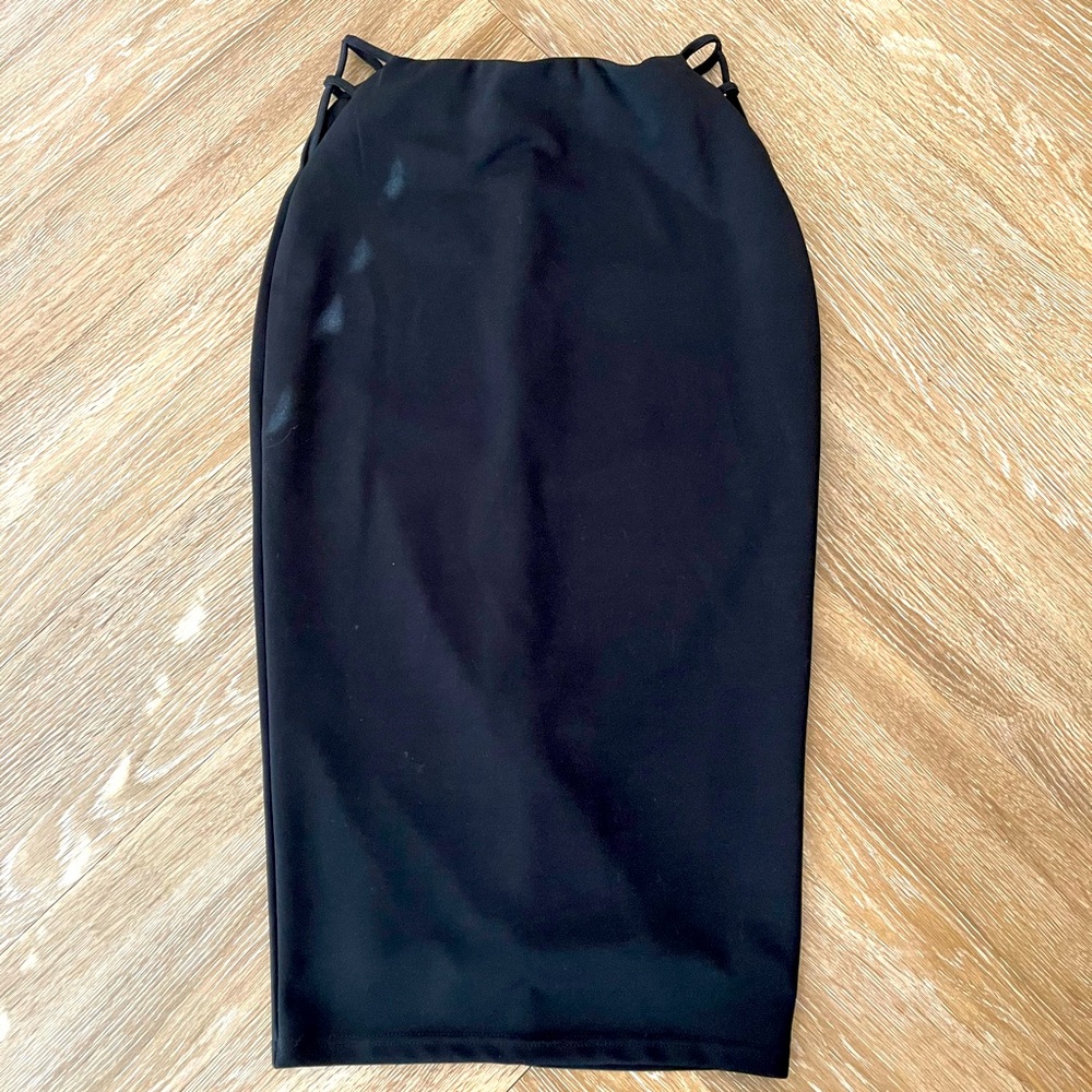 SEXY Side-Cut Out MIDI Skirt